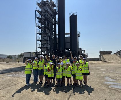 Экскурсия на асфальтный завод