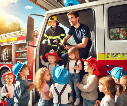Экскурсия для детей “В гости к пожарным” 🚒🔥