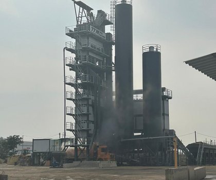Экскурсия на асфальтный завод